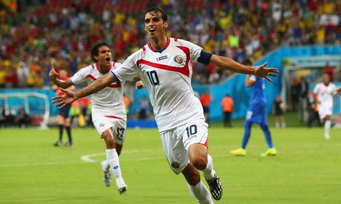Bryan Ruiz Goal Video: Watch Costa Rica Striker Score Against Greece Today