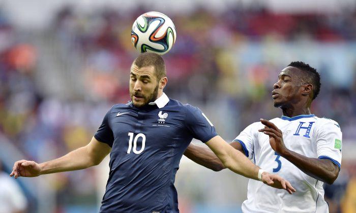 France-Honduras Highlights, Score: Karim Benzema Scores Three Times for France Win (+Video) [UPDATED]
