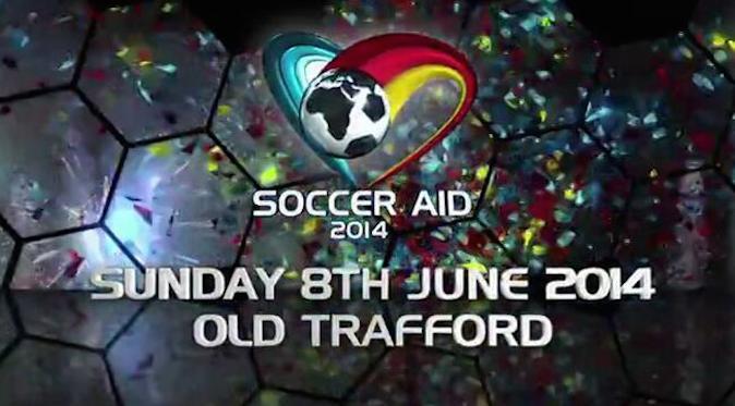 Soccer Aid 2014: Lineups, Live Stream, TV Channel, Kick Off Time for England vs Rest of the World (+Twitter photos)