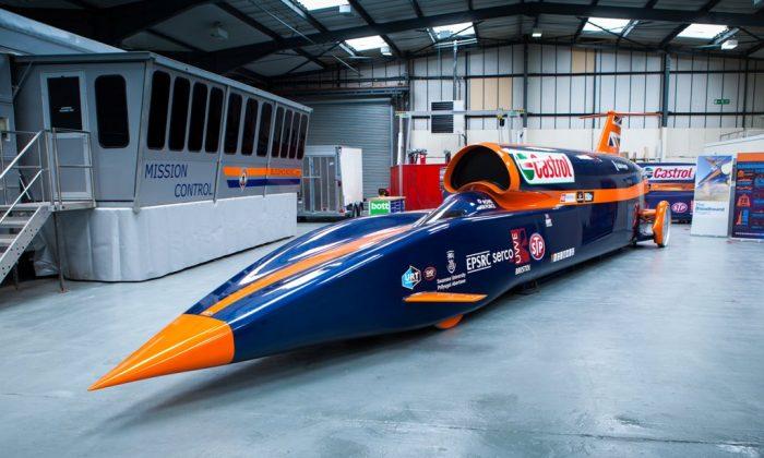 Meet Bloodhound SSC, the Supersonic Car Faster Than a Speeding Bullet
