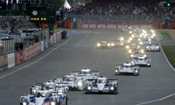 Toyota Leads Le Mans but Down to One Car After Two Hours