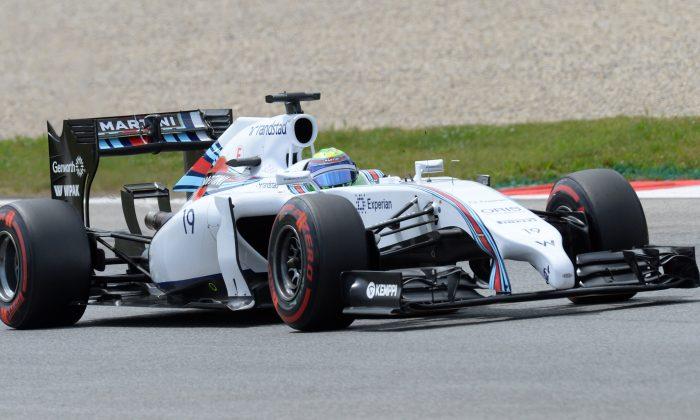 Massa on Pole for F1 Austrian Grand Prix, Williams Locks Out Front Row