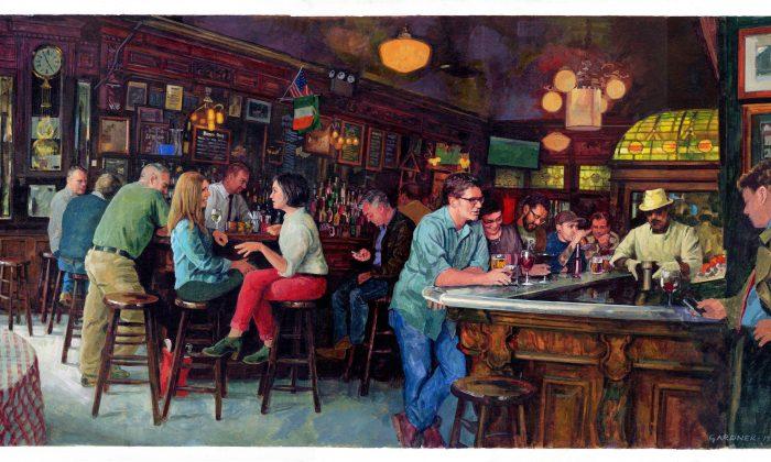 Illustrators Capture NYC’s Grunge, Grandeur: From Pub Paintings to Digital 3-D Landmarks (+Photos)