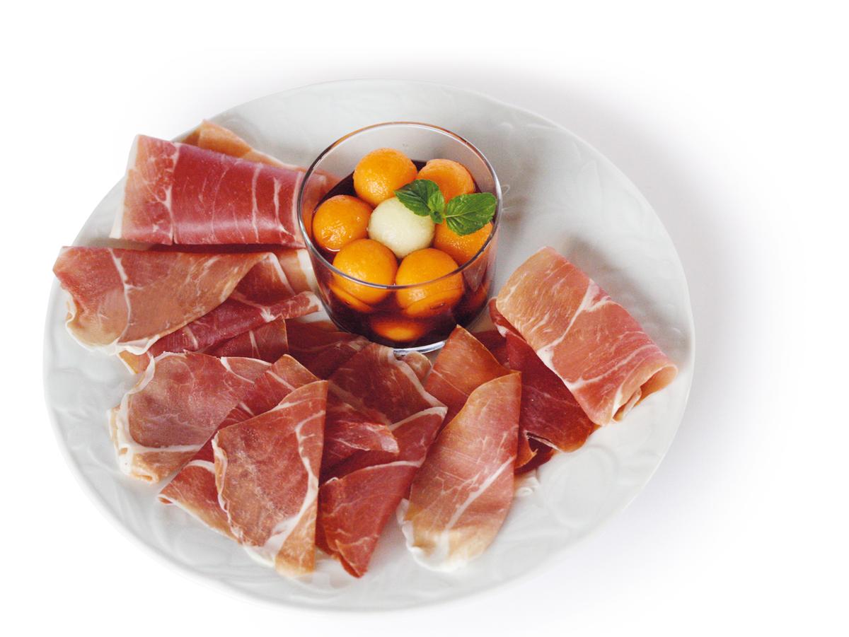 Prosciutto di San Daniele With Melon in Port