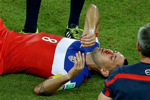 Clint Dempsey Injury Update: US Forward to Play Trough Broken Nose, Will Start Against Portugal