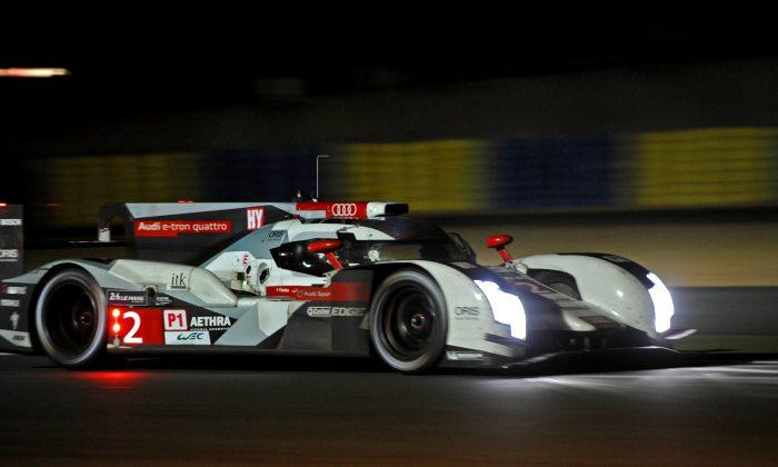 Leading #2 Audi Into Garage With Eight Hours Left at Le Mans