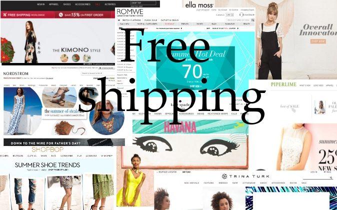 10 Online Clothing Stores That Always Have Free Shipping