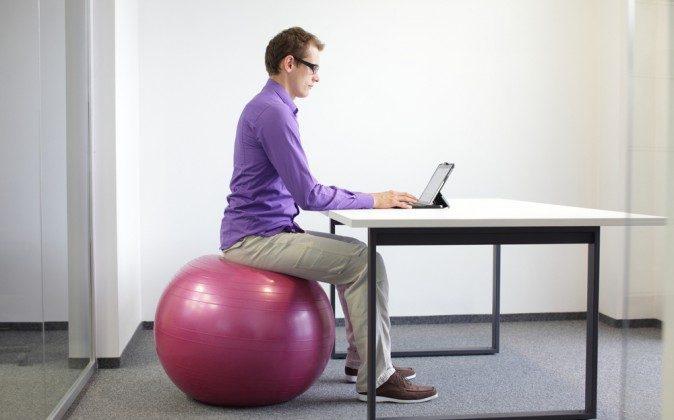 Replace Your Chair With a Stability Ball