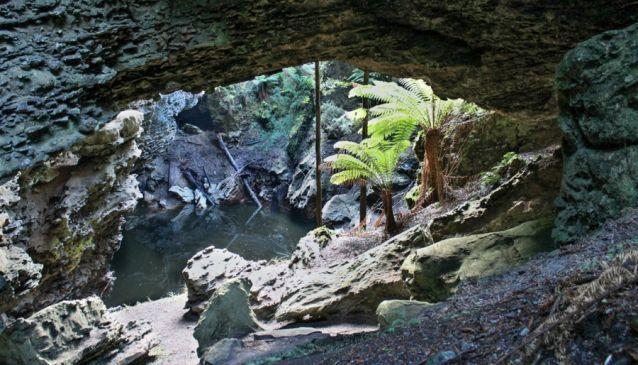 Trowutta Arch in Tasmania