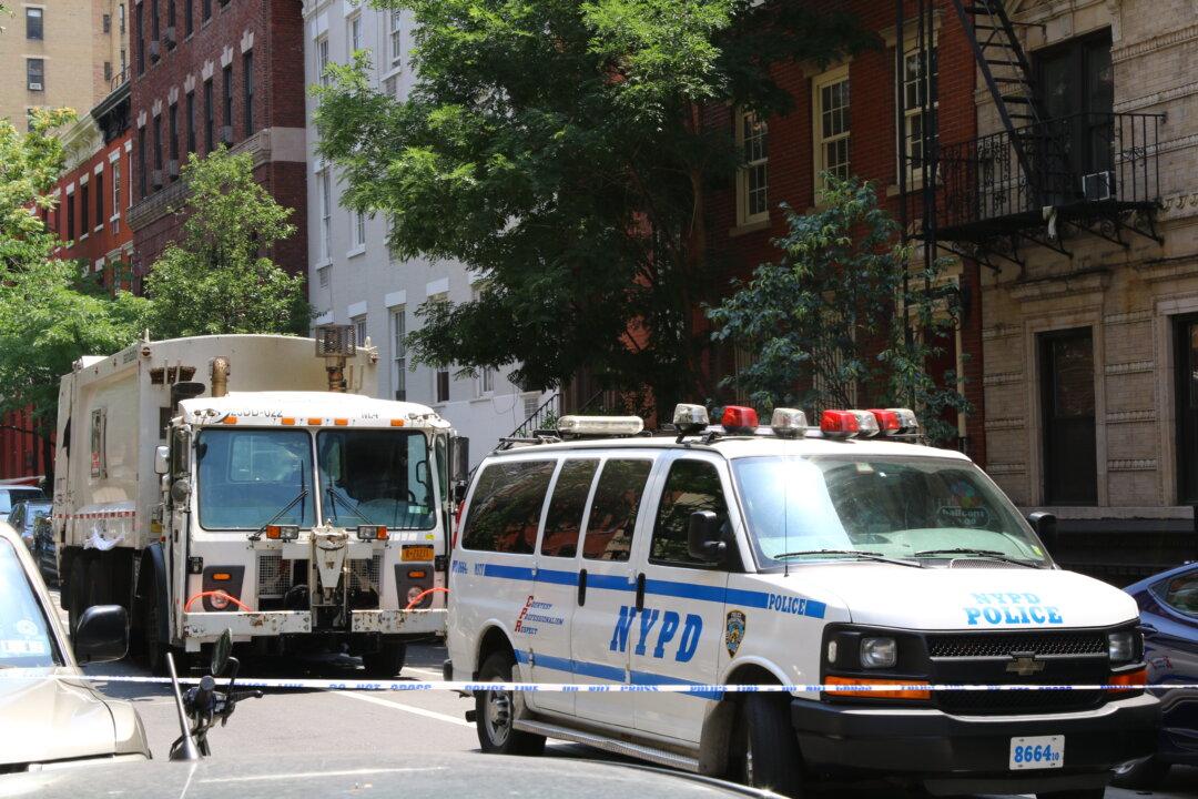Sanitation Truck Backs Up Over Woman Chasing Her Dog