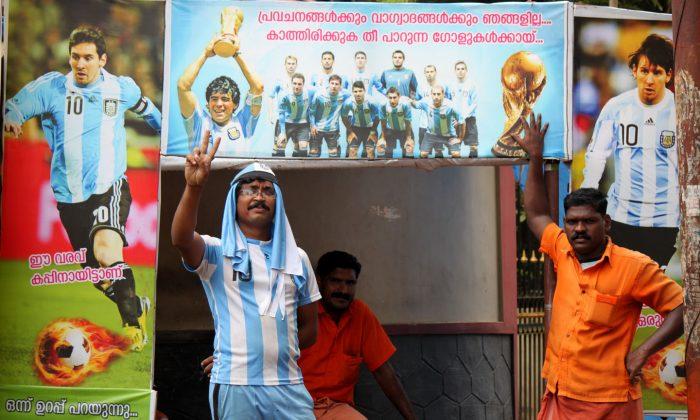 Soccer Fans Go Wild on India’s West Coast