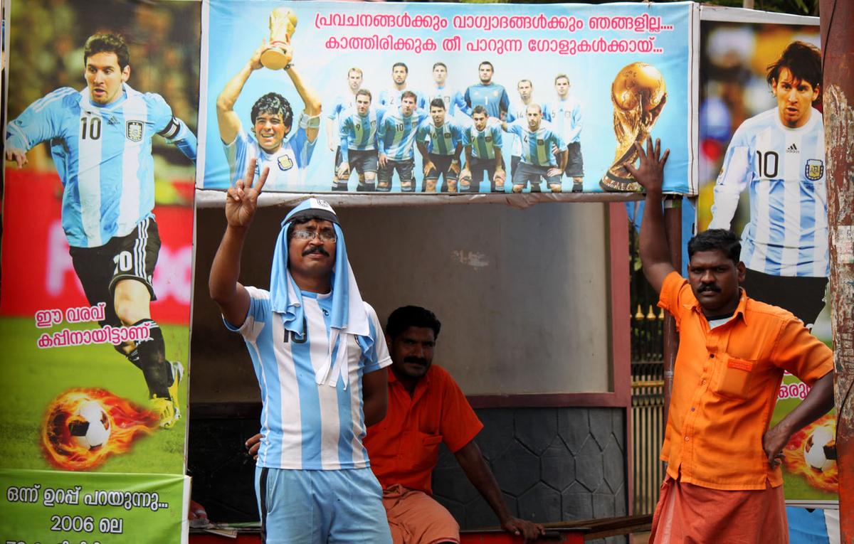 Soccer Fans Go Wild on India’s West Coast