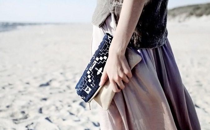 Going Geometric With Handmade Clutches From Etsy