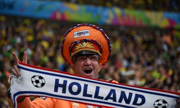 Watch Robin Van Persie Give Captain Armband to Dedicated Netherlands Fan (+Video, Photo)
