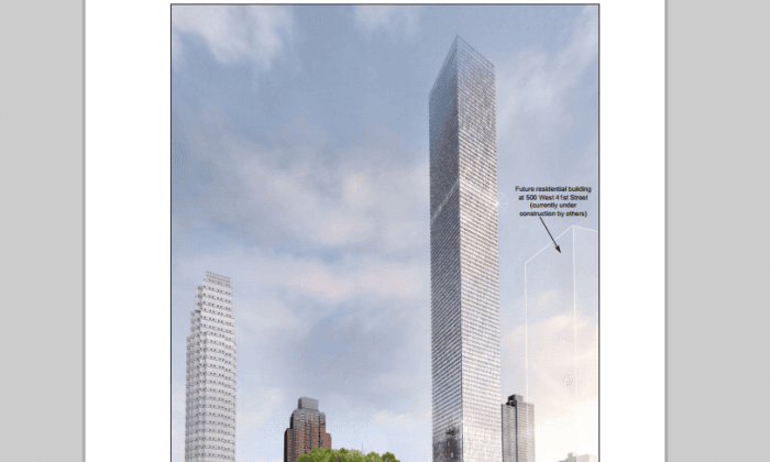 Silverstein’s Supertall West Side Project Proposing 1,400 Units