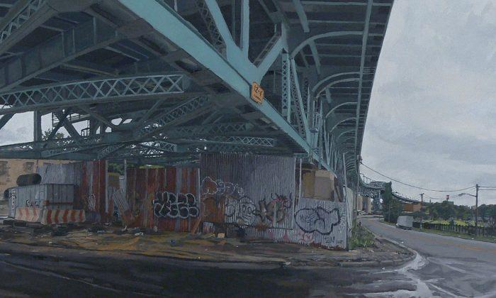 Cityscape Painters Explore Bridges as Metaphors for NYC