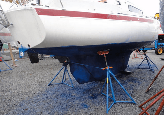 Boat Maintenance on Land Has Serious Environmental Consequences
