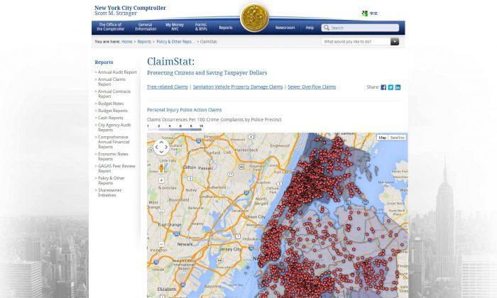 New ClaimStat Tool Tracks Legal Claims Against NYC