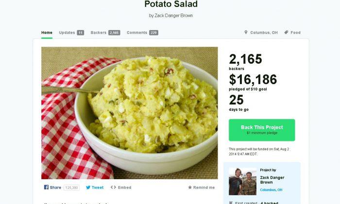 Zack ‘Danger’ Brown Kickstarter Raises $16K for Potato Salad
