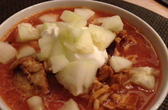 No Cook Meal—Healthy Gazpacho