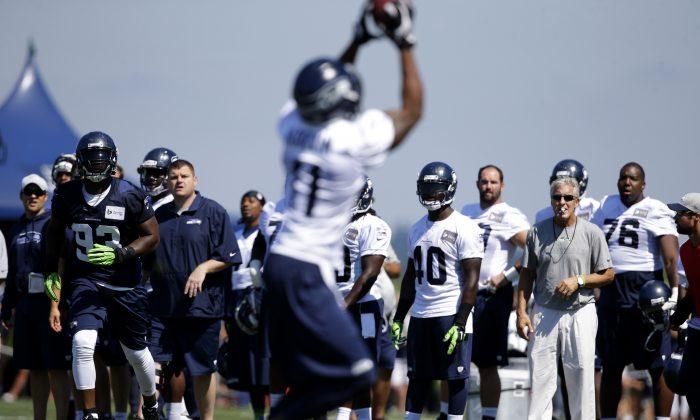 Percy Harvin Injury Update: Seattle Seahawks Wide Receiver Injured Ankle, But Returns to Practice Field