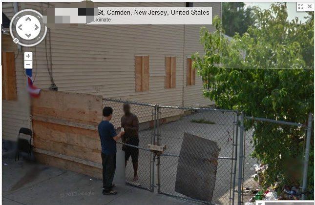 Google Maps Street View: Was a Drug Deal Captured in Camden, New Jersey?