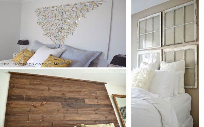 11 Low-Cost DIY Headboard Projects for a New Bedroom Look