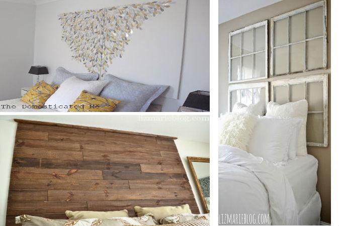 11 Low-Cost DIY Headboard Projects for a New Bedroom Look