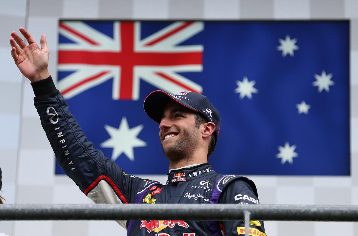 Red Bull's Ricciardo Takes Third 2014 F1 Win at Belgian Grand Prix