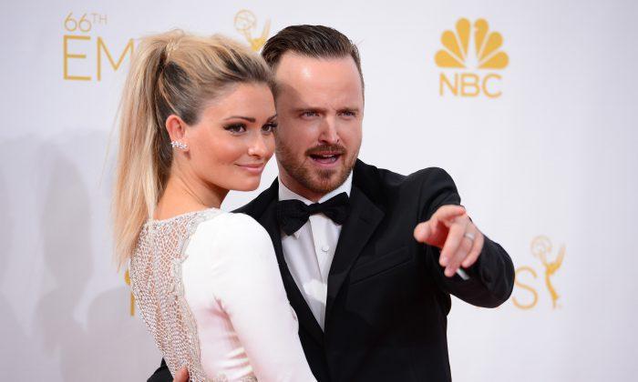 Aaron Paul Wife Lauren Parsekian and Her Charity Kind Campaign Highlighted at Emmys (+Photos, Pictures)
