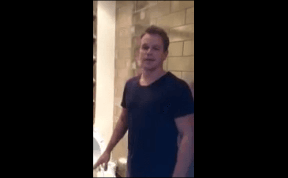 Matt Damon’s Toilet Bowl ALS Ice-Bucket Challenge Video