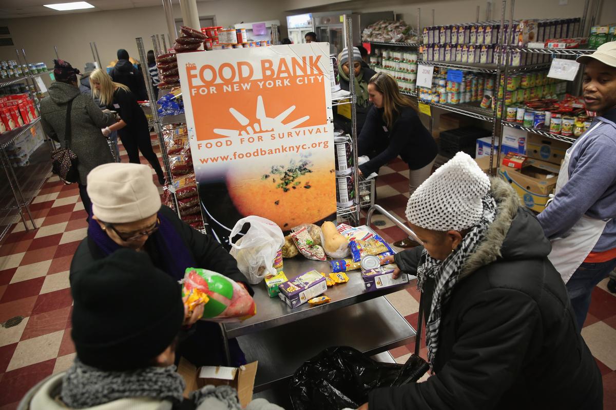 Food Banks Running Low in NYC