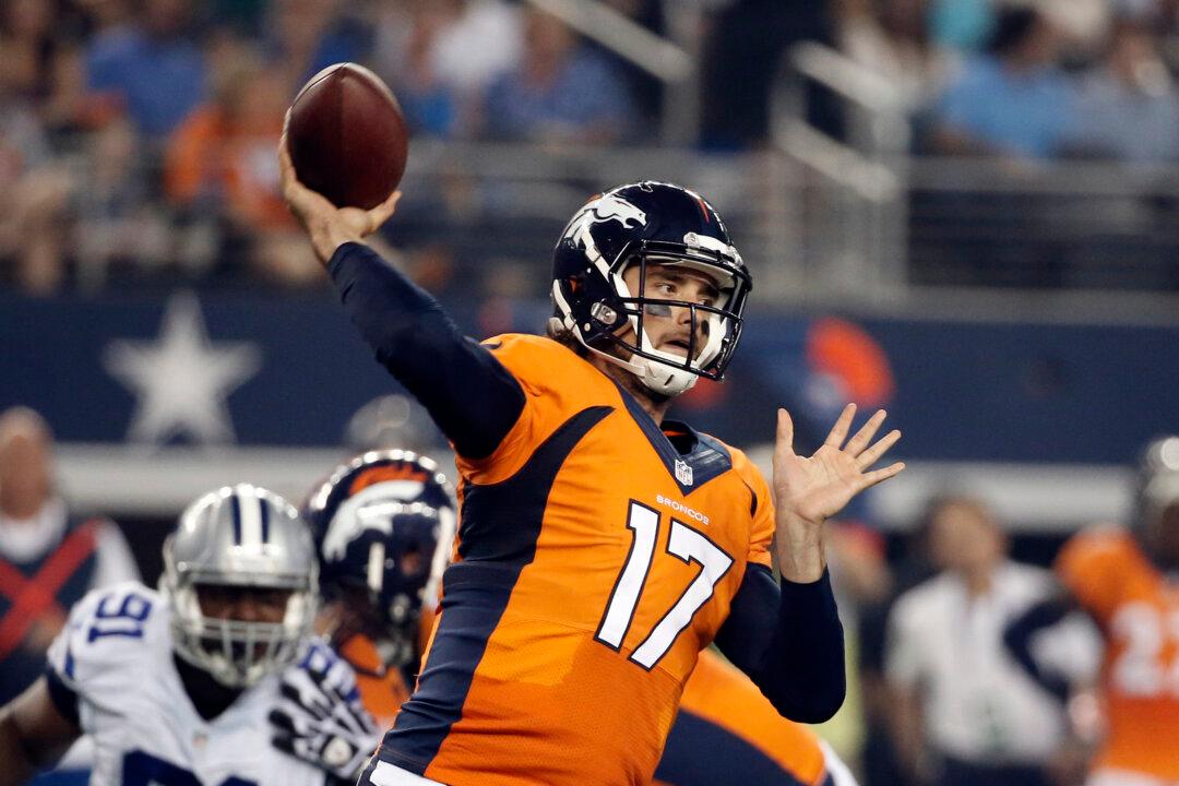 Who Is Brock Osweiler? Peyton Manning Benched for Broncos Backup Quarterback
