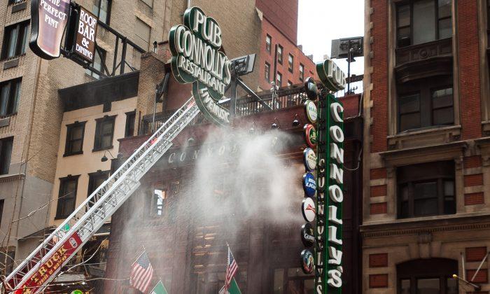 Fire Destroys Connolly’s Irish Pub