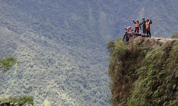 Biking Down Death Road in Bolivia