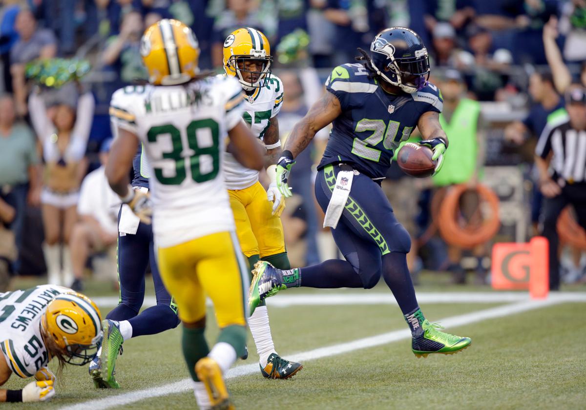 Marshawn Lynch Girlfriend? Seahawks RB Linked to Charmaine Glock But Mother Delisa Lynch Slammed Rumors