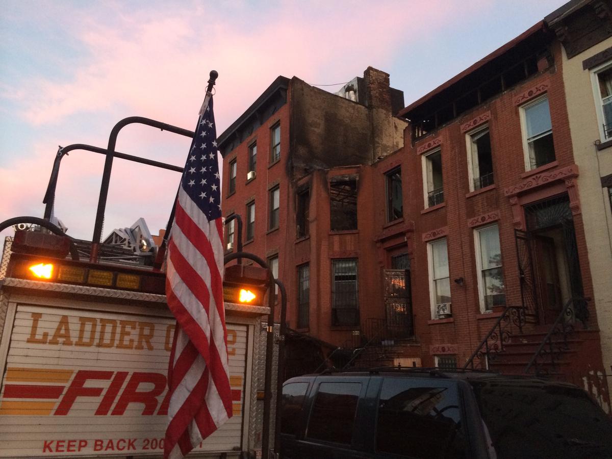 5 Firefighters Injured in Bed-Stuy Blaze