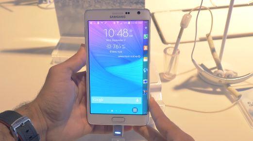 Samsung Galaxy Note Edge – Up Close (Video)