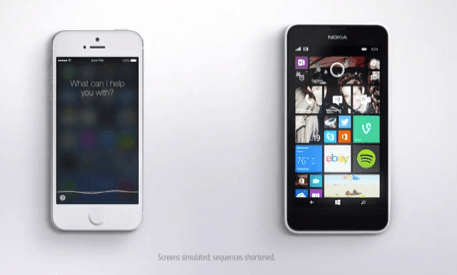 Microsoft Puts Siri Down (Again) in New Windows Phone Commercial (Video)