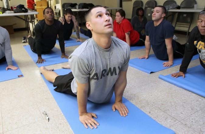 Yoga Helps War Veterans With Post-Traumatic Stress Disorder