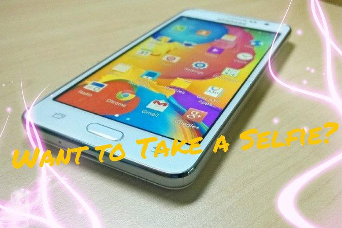Take a Selfie With Samsung Galaxy Grand Prime