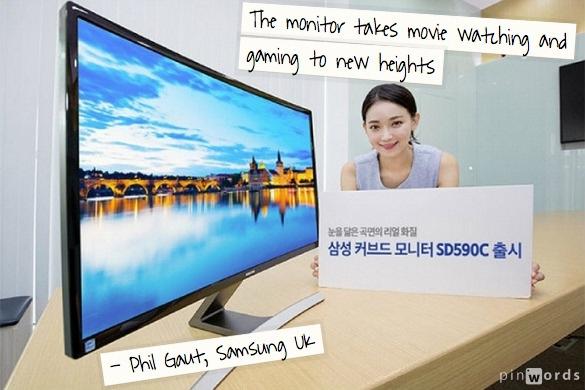 Samsung Unveils Curved 27-inch Monitor Promising ‘Immersive’ Entertainment