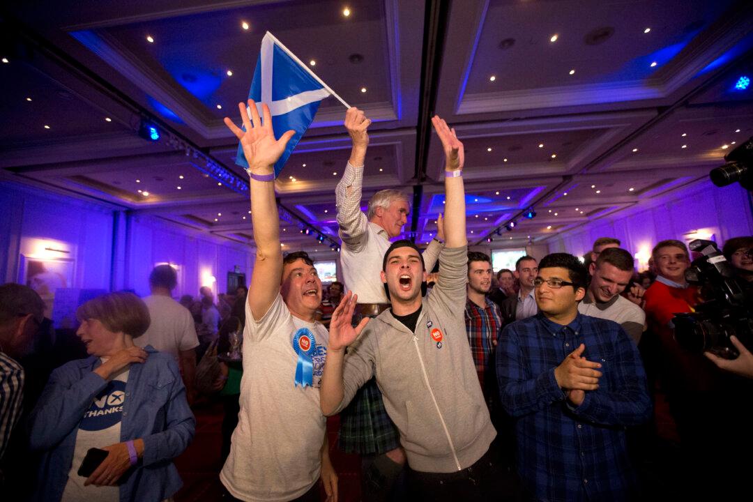 On Scotland Vote, EU Officials Say ‘Bravo’