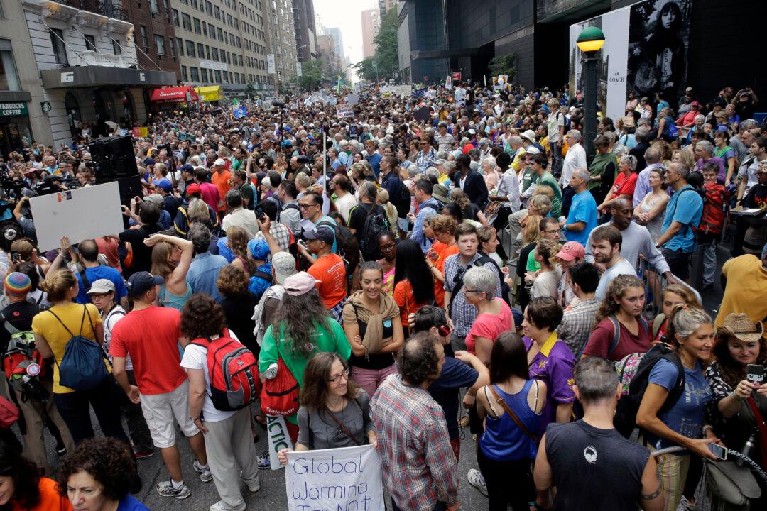 From Far and Wide, People Rally for A Greener World