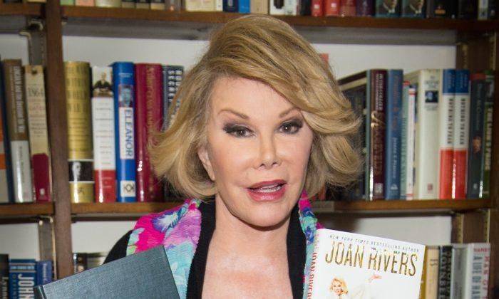 Joan Rivers Recalls How She Bombed Jokes in a PBS Special (Video)
