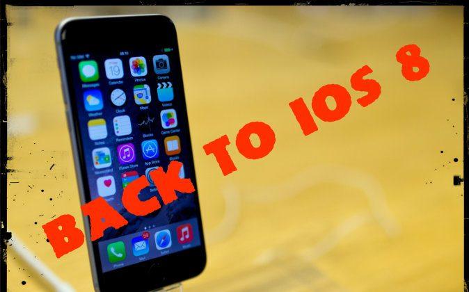 Here is How You Can Downgrade Back to iOS 8.0