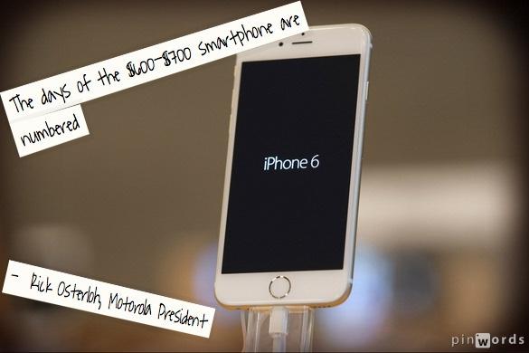 Why People Will Stop Buying Devices Like iPhone 6 Soon?