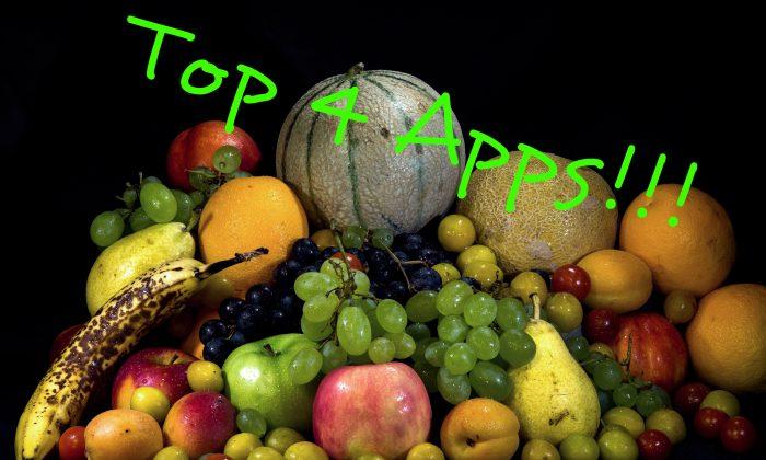 Top 4 Nutrition, Diet Apps