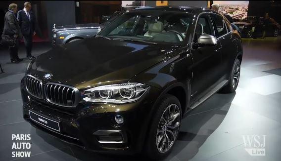 Video: 2015 BMW X6 SUV at the Paris Auto Show