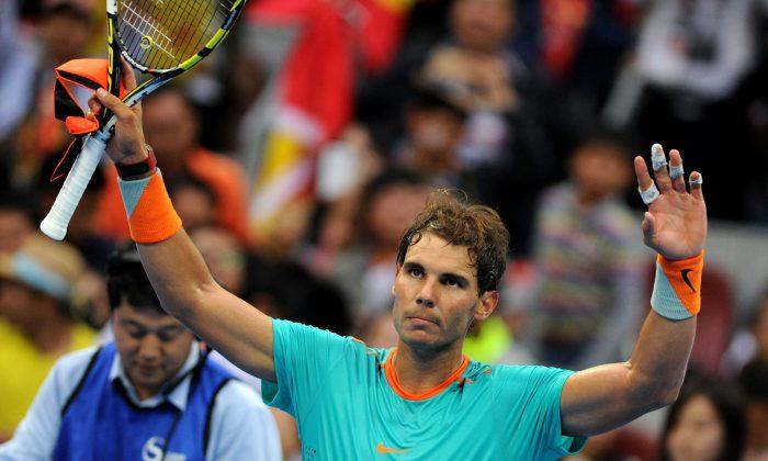 Nadal Doesn’t Feel the Ball but Enters China Open Quarterfinals